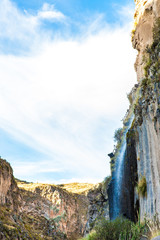 Beautiful mountain view in Colca Canyon, Peru in South America