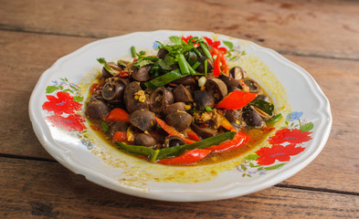 Thai Style Stir Fried Mushroom