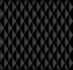Geometric Seamless Vector Abstract Pattern with Dark Triangles
