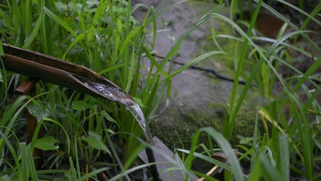 Shishiodoshi,in Sayama nature park,Saitama,Japan