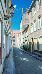 Beautiful medieval architecture of Bruges, Belgium