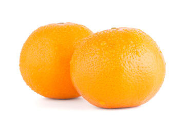 Ripe tangerine or mandarin