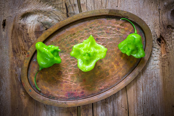 Bishop crown chili pepper