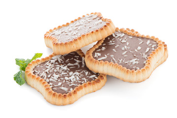 Chocolate tart cookies