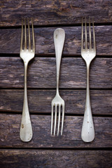Vintage forks