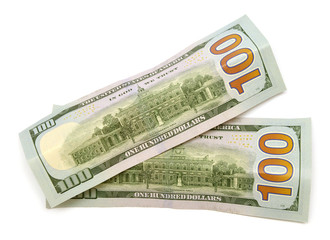 One hundred dollars banknotes