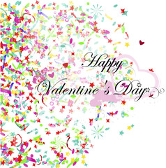Obraz na płótnie Canvas Happy Valentine's Day