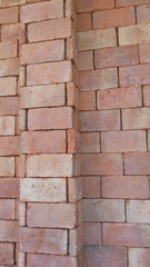 Brick Wall ,Red Bricks
