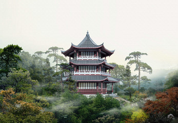 Obraz premium お寺