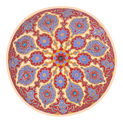 Mosque ceiling art