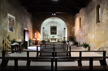 Fototapeta na wymiar San Nicolo Kirche Lazise