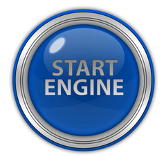 Fototapeta premium power circular icon on white background