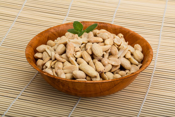 Peanut in the bowl