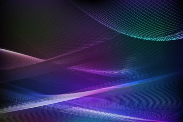 abstract blue background of glowing lines