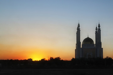 Центральная мечеть города Актобе
