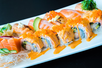 Salmon sushi