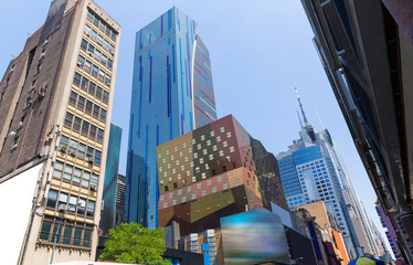 Obraz premium West Manhattan New York city NYC at US
