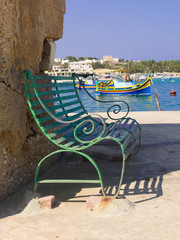 malta seaside seat
