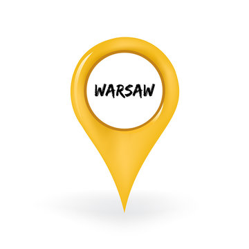 Fototapeta Location Warsaw