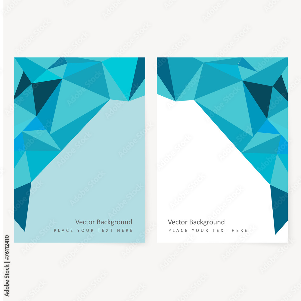 Poster abstract vector pattern