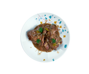 Hasenpfeffer stew rabbit