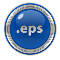 .eps circular icon on white background