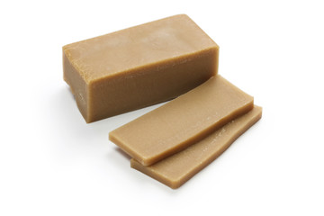 nian gao, chinese new year rice cake, uncooked