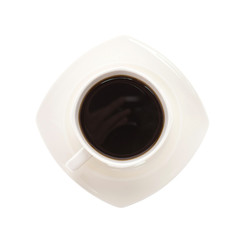 Black coffee cup
