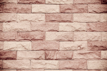 Background of stone wall made with blocks