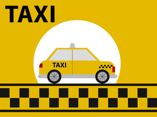 Taxi Illustration