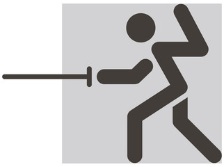 Fencing icon