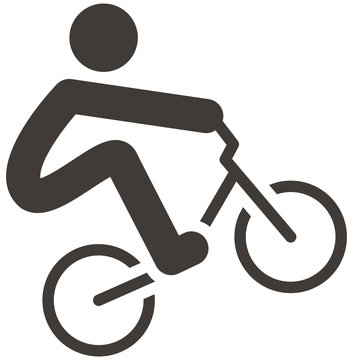 Cycling BMX icon