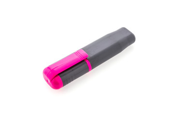 highlighter pen isolated on white background
