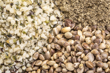 hemp seed and protein powder