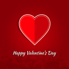 February 14 Happy Valentines Day Card