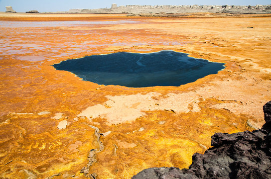 Danakil, Afar Land, Dark lake