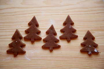 Gingerbread. The Christmas cookies