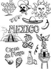 Mexico Doodle