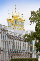 Fototapeta premium Katherine's Palace hall in Tsarskoe Selo (Pushkin), Russia..