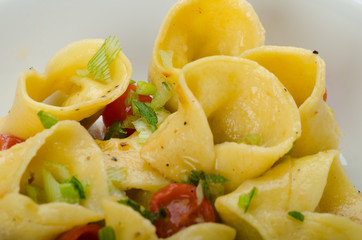 Homemade tortellini