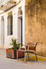 Building facade in Barcelona