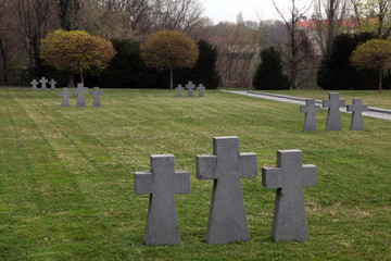 German Military Graves, Mirogoj graveyard in Zagreb - Croatia