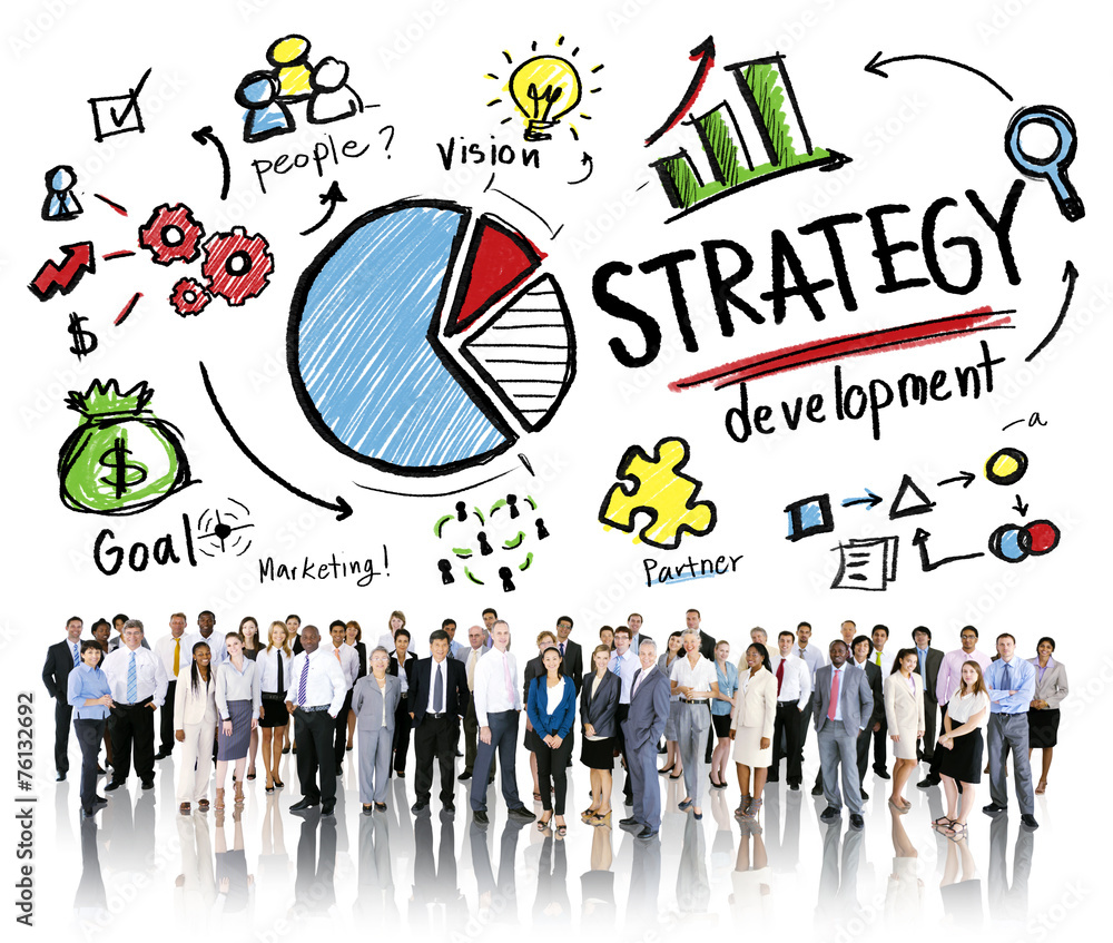Canvas Prints strategy development goal marketing plan concept - Canvas Prints