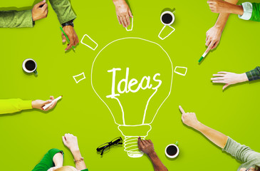 People Working Community Ideas Innovation Concept