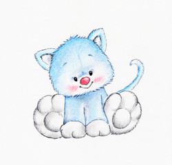 Cute kitten