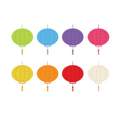 Collection of Chinese lantern  © esbeauda