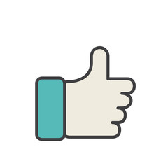 Vector of Social Networking Like Icons Global Communication Conc