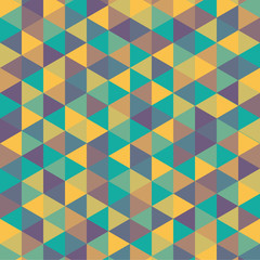 color triangle background - vector illustration