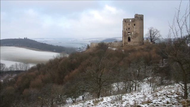 Arnstein Burgruine vid 01 zeitraff