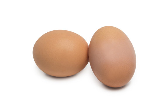 Two brown Eggs
